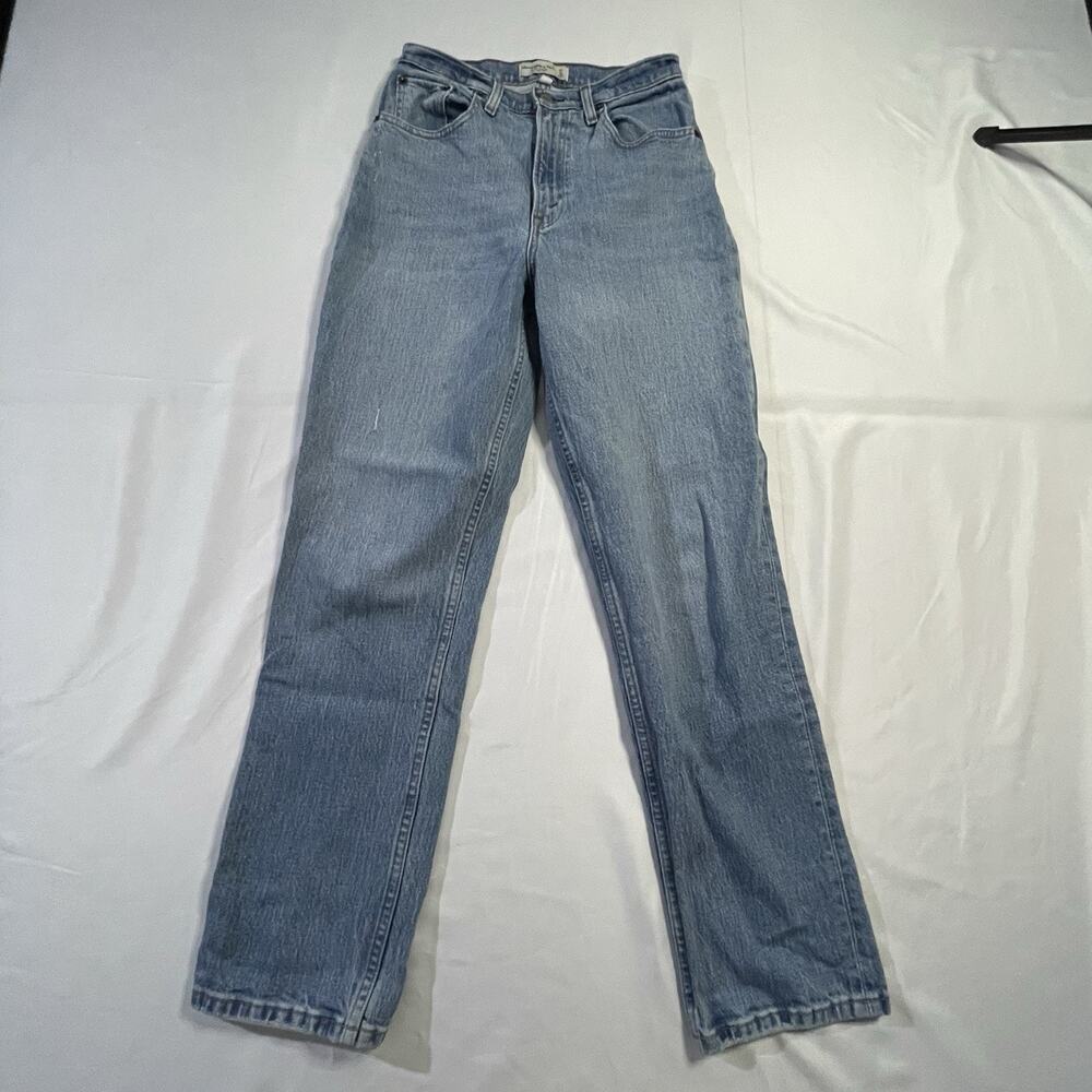 Abercrombie Curve Love 90s Straight Ultra High Rise Jeans 27/4R W26 L30